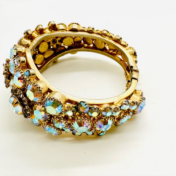 🔥 Vintage Juliana Aurora Borealis Rhinestone Bracelet - Picture 8 of 17